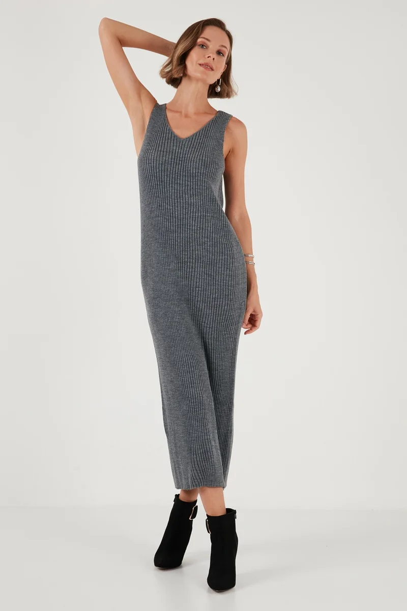 Lela Ribbed Sleeveless Dress