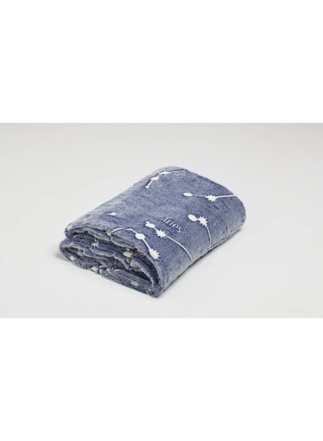 Kanguru Polyester Blanket With Sleeves and a Pocket - Constellations - Deluxe Glow 140x 180 cm