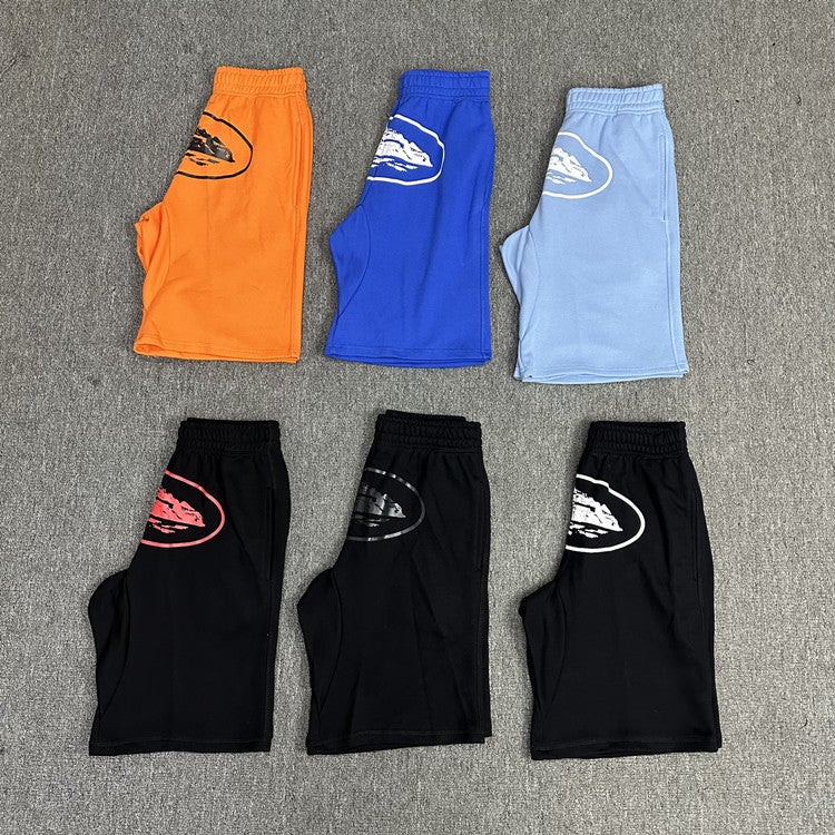 Trendy Brand One Island Shorts With Ship Letter Print, Loose Trendy Hip-Hop Casual Unisex Knee-Length Shorts - Image 2