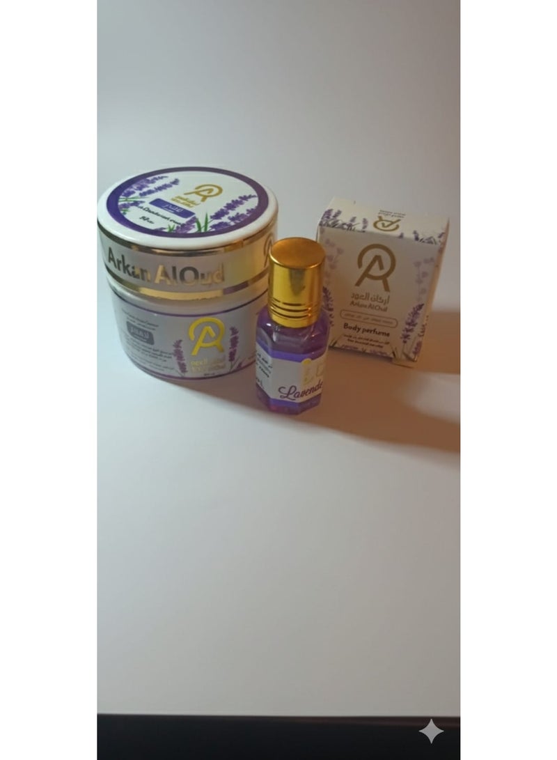 أركان مجموعة مسك الطهارة اركان العود 3فى 1لافندر - Image 2