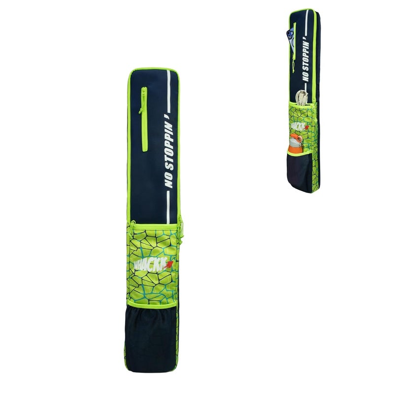 WHACKK Hayden R39 Cricket Bat Cover Polyester Material, Premium Full Size Cover for Wooden and Plastic Bats with Heavy Duty Stitched Strap - Made in India - Image 1