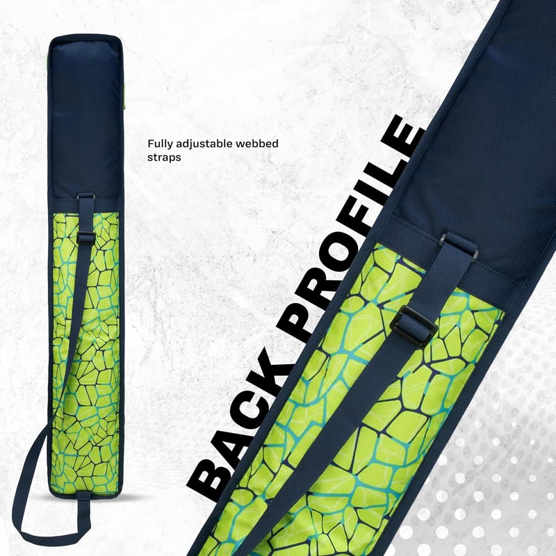 WHACKK Hayden R39 Cricket Bat Cover Polyester Material, Premium Full Size Cover for Wooden and Plastic Bats with Heavy Duty Stitched Strap - Made in India - Image 5