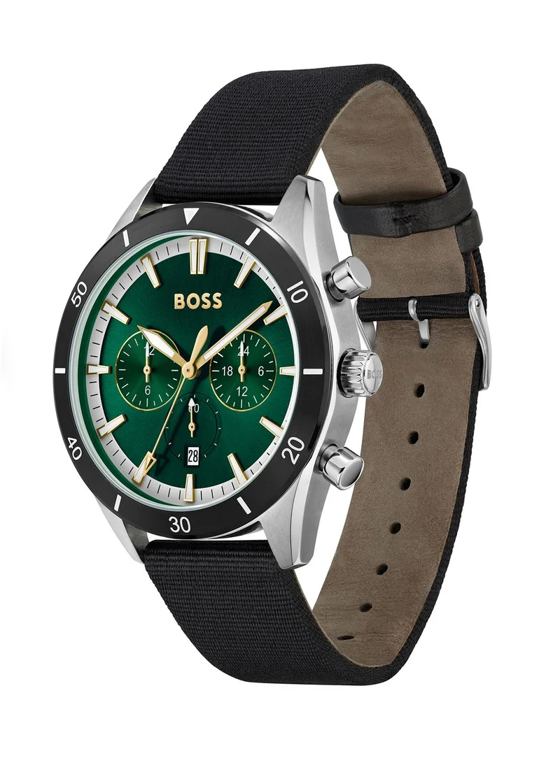BOSS  Analogue Watch Ocean plastic textile strap for Men | Best Price UAE