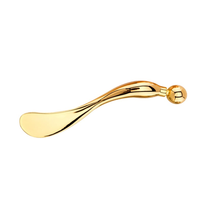 Angoily Zinc Alloy Eye Massage Spoon for Fatigue Relief Reusable Makeup Tool for Eye Cream Application Tool for Dark Circles and Puffiness Treatment - Image 1