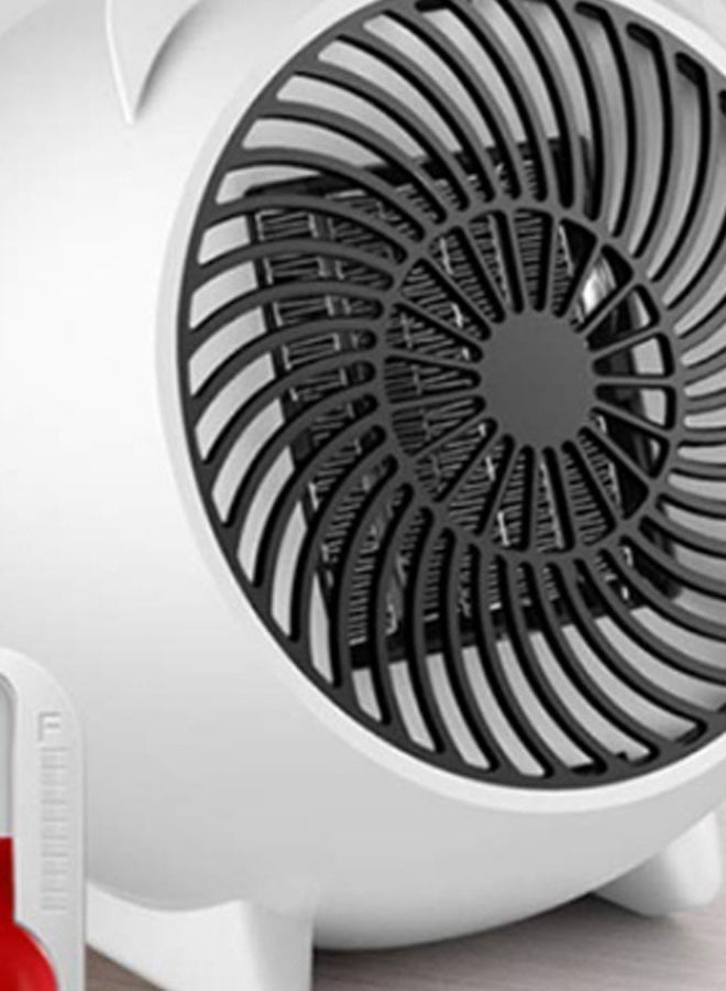 NIBEMINENT 2-In-1 Portable Room Heater Fan 250W 250.0 W H23015W-EU White/Black - Image 2