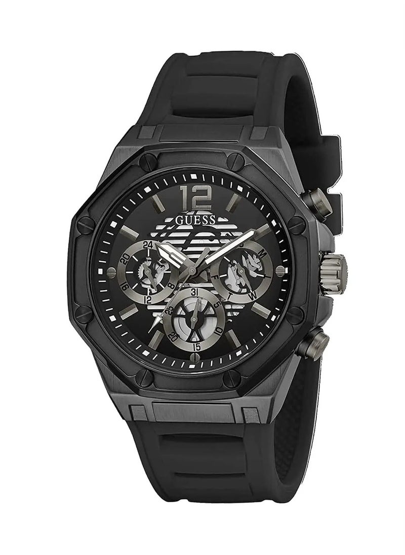 GUESS Silicone Analog Black Dial Men Watch-Gw0263G4, Black Band - pzsku/Z16CD4DDD5DC9888FF2E9Z/45/_/1741518996/1d12cad1-47a1-4028-943b-f618901713a6