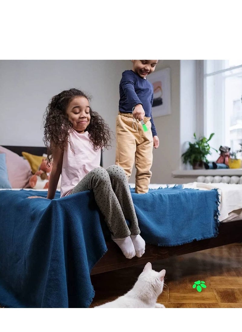 Generic 5 in 1 Cat Laser Toy with Assorted Patterns (Heart, Cat Hand, Fish, Mouse, Bone) - USB Rechargeable Interactive Laser Pointer for Playing, Exercising, and Training - Perfect Gift for Indoor Cats and Small Dogs  - Image 5