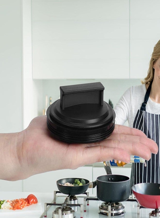 Jinshining 2PCS Black 3 Inch Garbage Disposal Splash Guards - Garbage Disposal Stopper - Garbage Disposal Splash Guards and Kitchen Sink Stopper Universal Rubber Food Waste Disposer Parts - Image 2