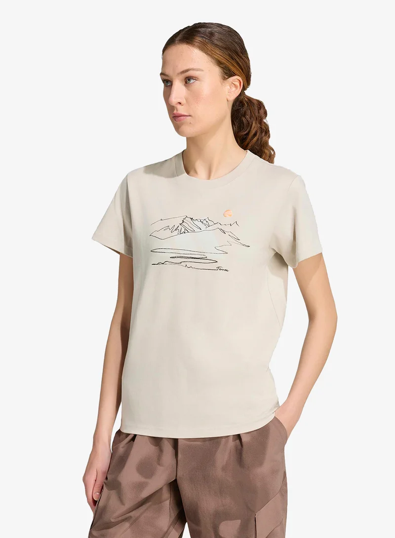 اديداس Terrex Nature Awaits Graphic T-Shirt