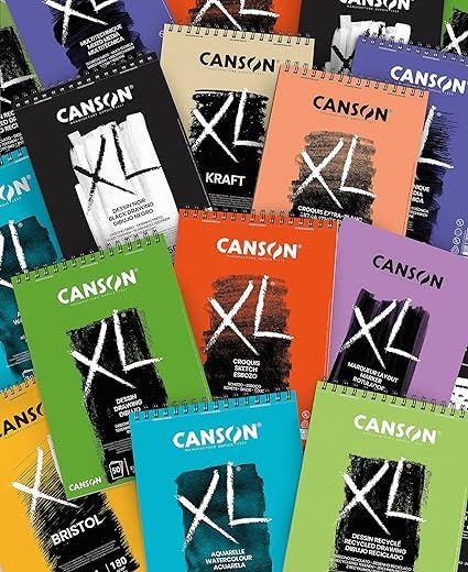 CANSON XL Watercolour 300gsm A5 Paper, Cold Pressed, Spiral Pad Short Side, 30 White Sheets, Ideal for Professional Artists - Image 5