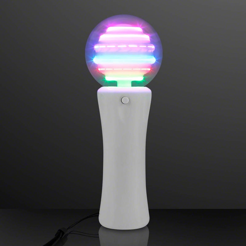 FlashingBlinkyLights Mini Spinning LED Light Show Light Up Wand - Image 1