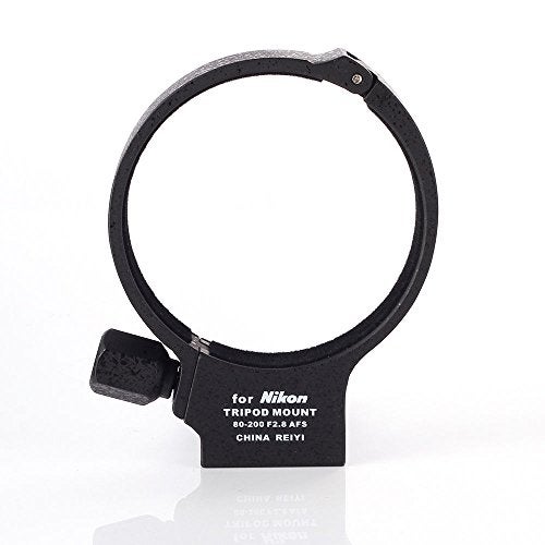FocusFoto Metal Tripod Collar Mount Ring 1/4" for Nikon AF-S 80-200mm f/2.8D F2.8 Zoom Lens - Image 1