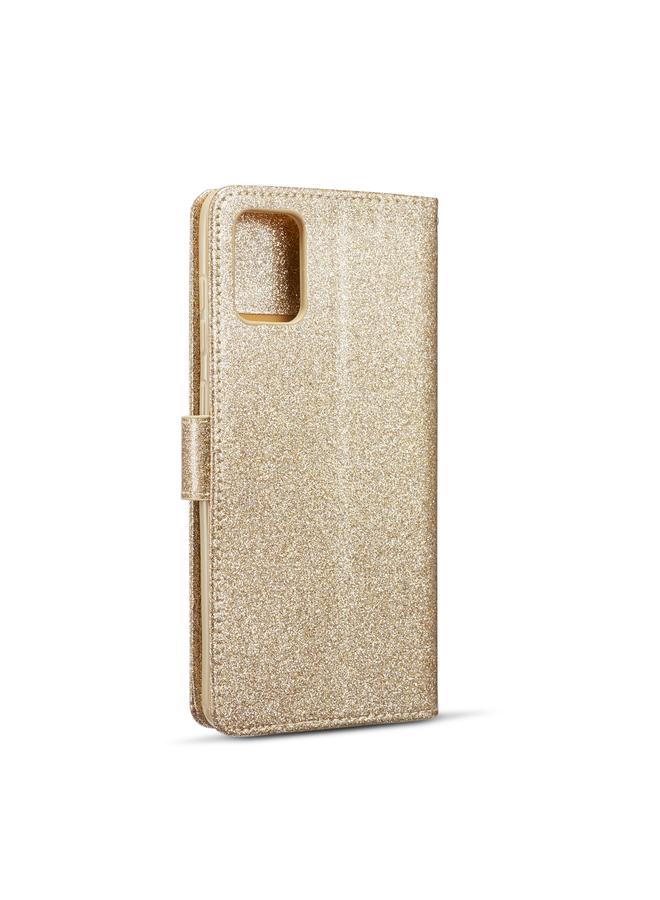 S-TOP Case For Samsung Galaxy A51 Glitter Powder Love Leather Phone Case - Image 3