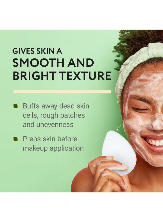 Impresa [10 Pack] Facial Sponges for Cleansing and Exfoliating - Natural Facial Scrubber Exfoliator for Your Skincare Routine, Made from Recycled Materials - Made in USA - Image 1
