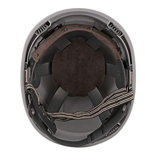 Karam ISI Marked Safety Helmet with Slider Type Adjustment for Outdoor Head Protection (Apex Grey) PN545 - Image 2