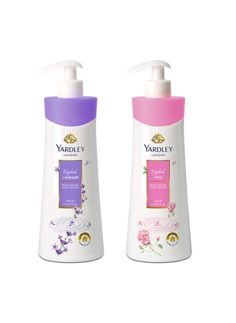 Yardley Yardley London  English Rose  English Lavender Hand  Body Lotion for Women 350ml350ml 