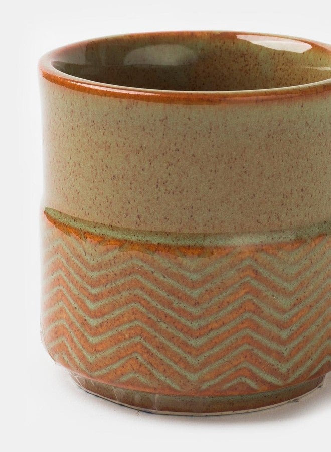 Fabindia Green Ketaki Ceramic Mug - Image 3
