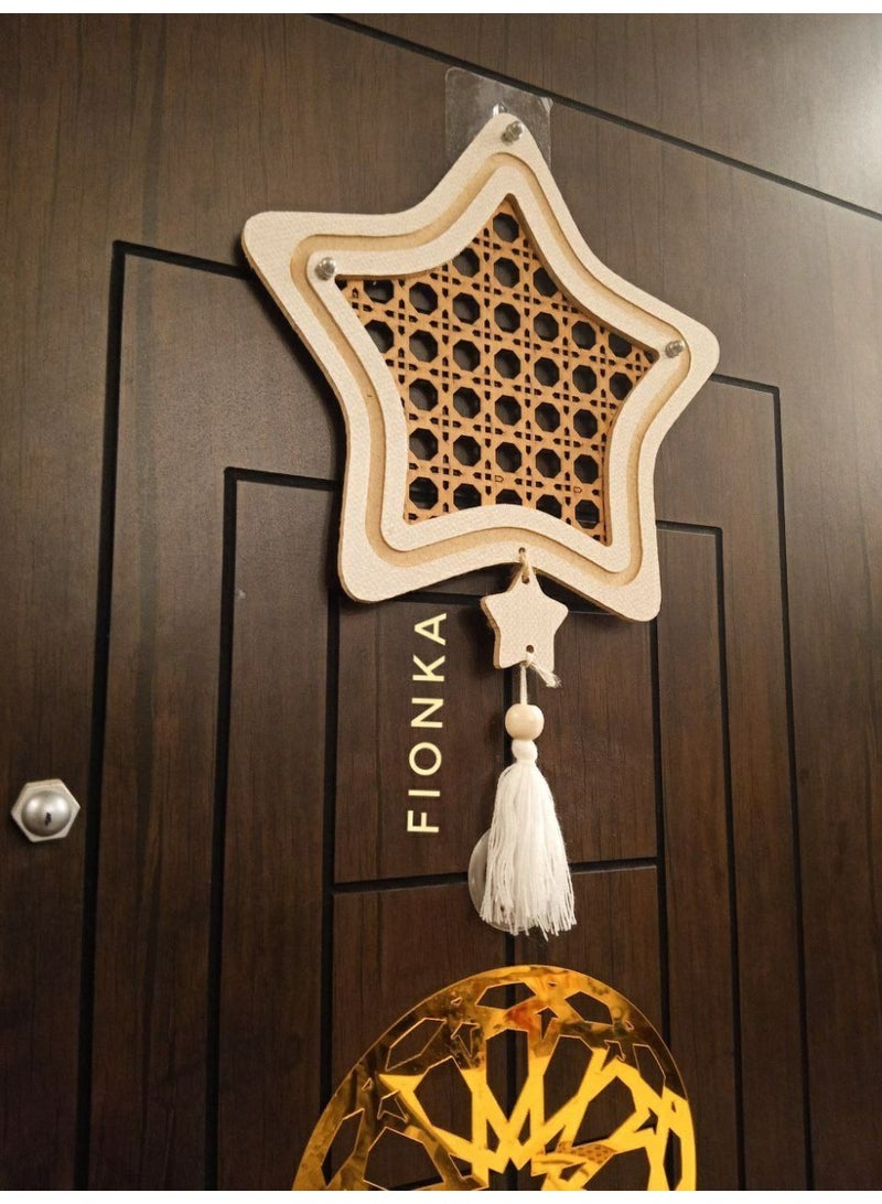 طقم ديكور رمضان بشكل جديد هلال و نجمه - Image 1