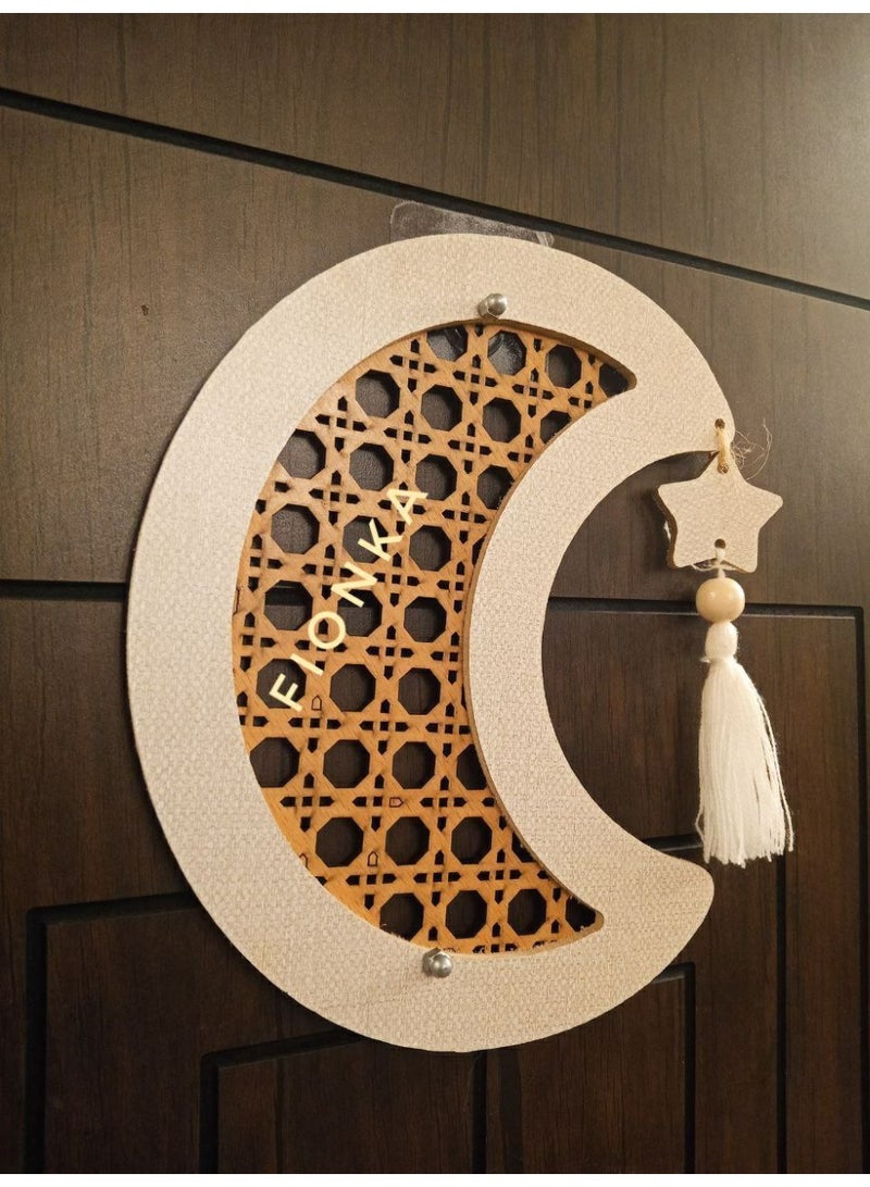 طقم ديكور رمضان بشكل جديد هلال و نجمه - Image 2