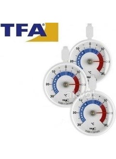 TFA 3 Pieces 14.4006 Pointer Refrigerator Thermometer 