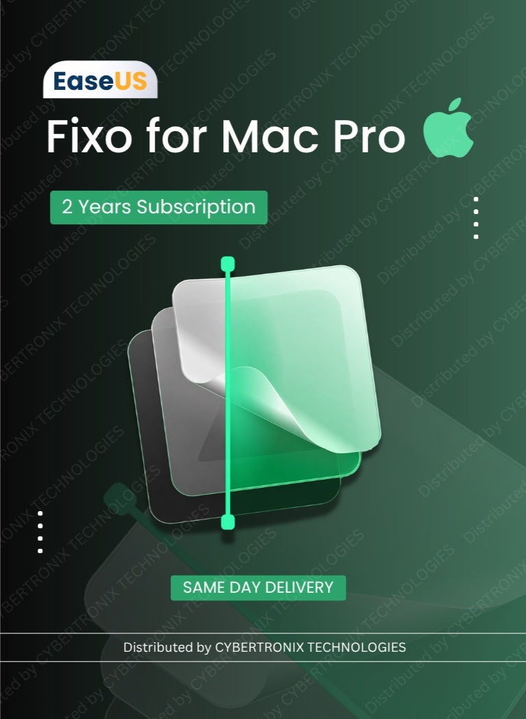 EaseUS Fixo for Mac Pro | 1 Device For 2 Years | Digital License | Same Day Delivery.