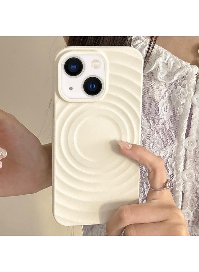 S-TOP Case For iPhone 14 Frosted Wave Texture MagSafe Magnetic TPU Phone Case - Image 1