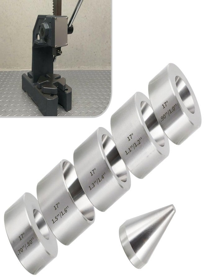 MOTOQUEEN 17 Degree Five Piece Set Folding Reduction Die Stainless Steel Stabilizer Folding Cone Die Set Coin Making Tool - Image 1