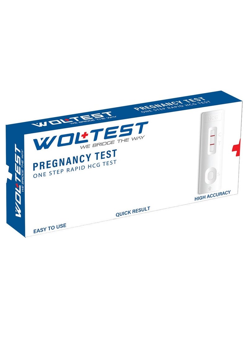 WOLAID Woltest Pregnancy Test One Step Rapid HCG Test | Home Pregnancy Test Kit 