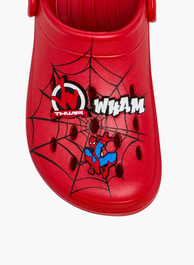 Marvel RED Boys Spider-Man Print School Clogs for Men | Best Price UAE