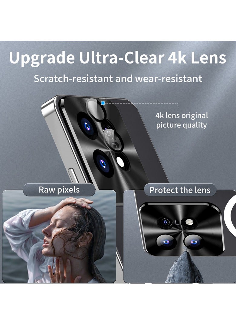 general Compatible with Motorola Edge 50 Pro Case, Metallic Magnetic Matte Backplate, Motorola Edge 50 Pro Case - Image 5