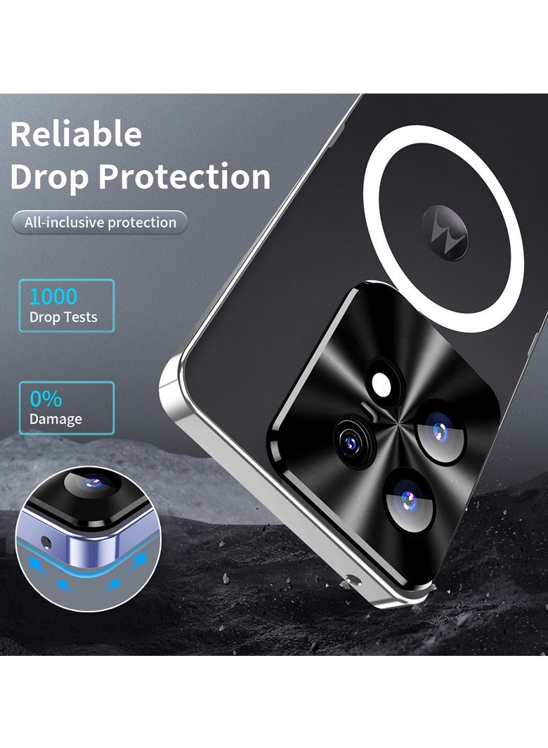 general Compatible with Motorola Edge 50 Pro Case, Metallic Magnetic Matte Backplate, Motorola Edge 50 Pro Case - Image 3