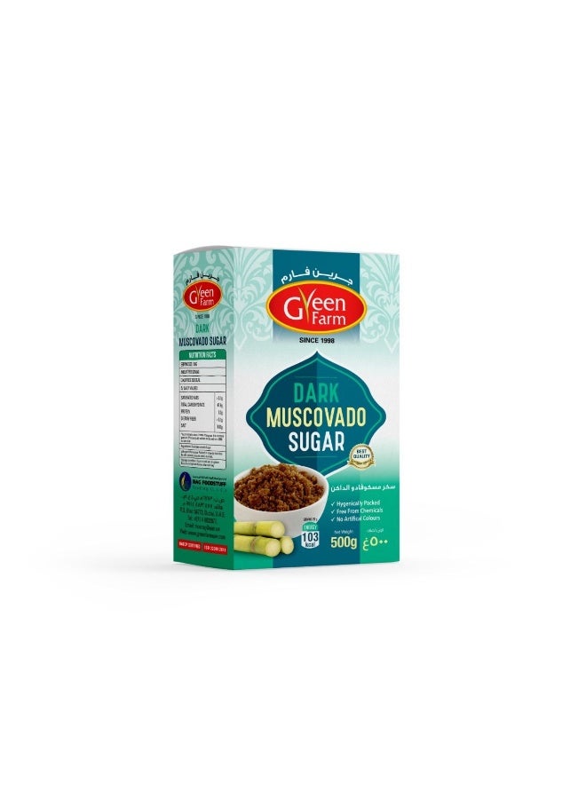 Dark Muscovado Sugar 500g