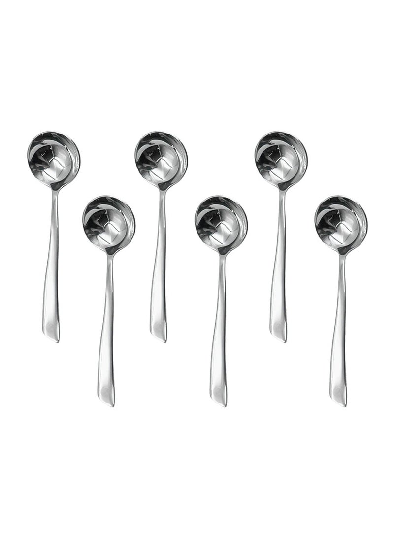 Rhino Coffee Gear Professional Cupping Spoon, Stainless Steel, 6pcs set - Image 1