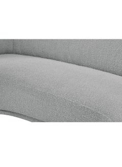 Wooden Twist Wooden Twist Snug Rounded Back Rich Modern Boucle 2 Seater Sofa  - Image 5