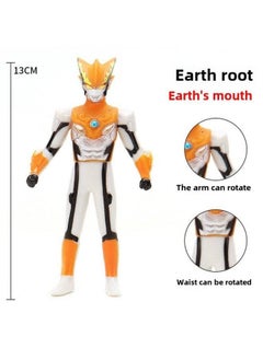 13CM Ultraman Soft Plastic Tiga Style Maltos Galaxy Zero Superman Children's Hot Toys Wholesale-Color:23, Earth Luo
