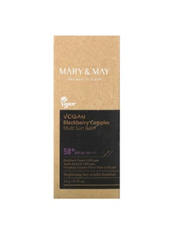 MARY & MAY Mary & May, Vegan Blackberry Complex, Multi Sun Balm, SPF 50+ PA++++, 0.35 oz (10 g)  - Image 2