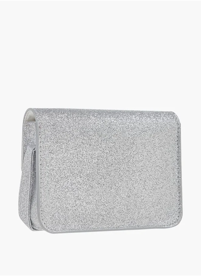 Flora Bella By Shoexpress Girls Embellished Crossbody Bag With Adjustable Strap And Magnetic Closure Ramadan Collection