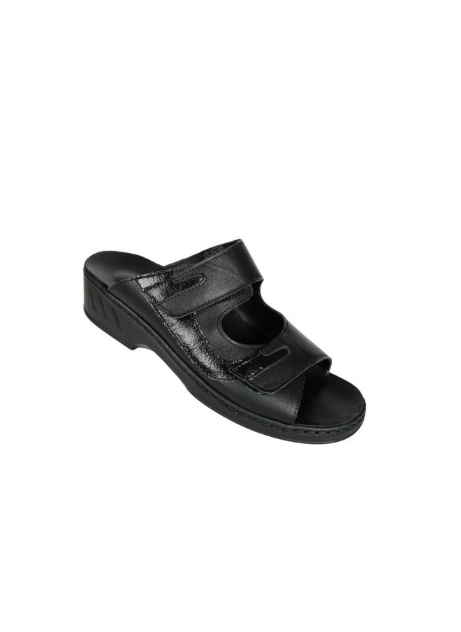 Josef Seibel 071-1810 Josef Seibel Ladies Comfort Sandals 08813 Black - Image 1