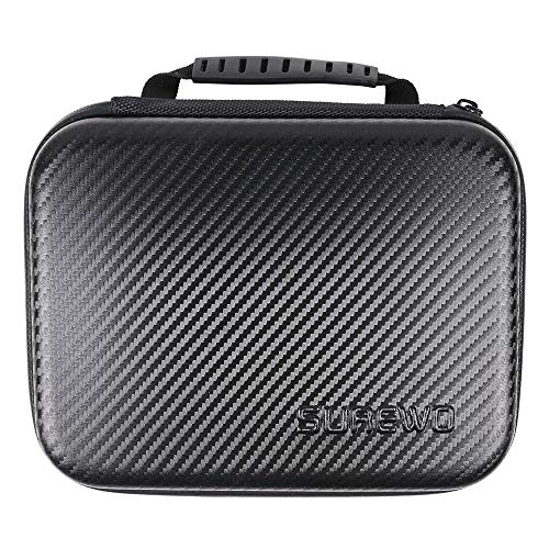 SUREWO Surface-Waterproof Carrying Case Compatible with GoPro Hero 10/9/8/7/(2018)/6/5 Black,DJI Osmo Action 2,AKASO/Campark/YI Action Camera and More (Medium) - Image 1