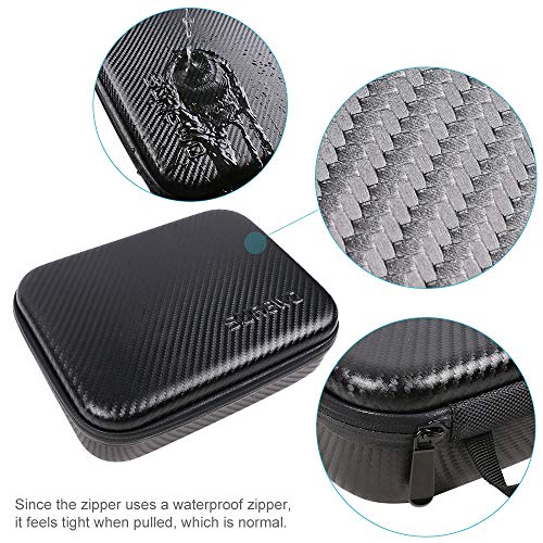 SUREWO Surface-Waterproof Carrying Case Compatible with GoPro Hero 10/9/8/7/(2018)/6/5 Black,DJI Osmo Action 2,AKASO/Campark/YI Action Camera and More (Medium) - Image 4