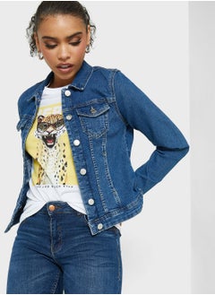 Pocket Detail Denim Jacket