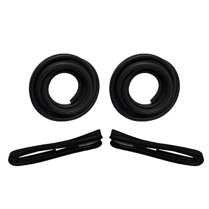 D-ETEGNIK Front Door Window & Vent Glass Weatherstrip Seal Kit – 1-Piece Design – Compatible with Chevy C10 C20 C30 K10 K20 K30 Blazer Suburban & GMC C/K/V/R 1500–3500, Jimmy - Image 2