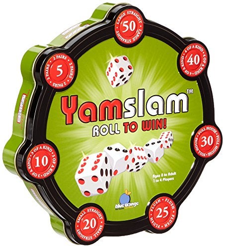 blue orange Yamslam Fun Chance and Strategy Family Dice Game for Kids and Adults by Blue Orange Games  1 to 4 Players Ages 8 - Image 1