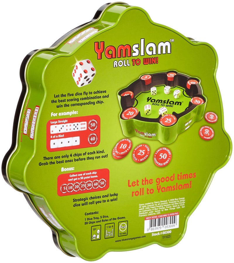 blue orange Yamslam Fun Chance and Strategy Family Dice Game for Kids and Adults by Blue Orange Games  1 to 4 Players Ages 8 - Image 3