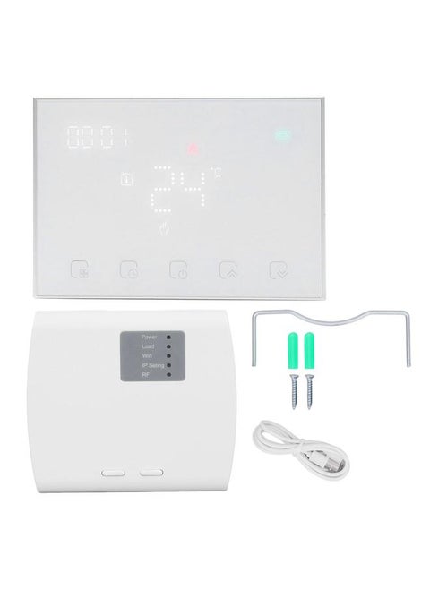 Smart Thermostat USB Timing Programming Key Wireless WiFi Voice Control Thermostat for Electric Heating 95‑