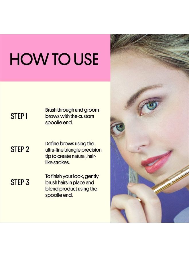 Winky Lux Uni-Brow Precision, Brow Pencil and Eyebrow Makeup for All Brow Shades, Blonde Eyebrow Pencil and Black Eyebrow Pencil, Eyebrow Color - Image 4