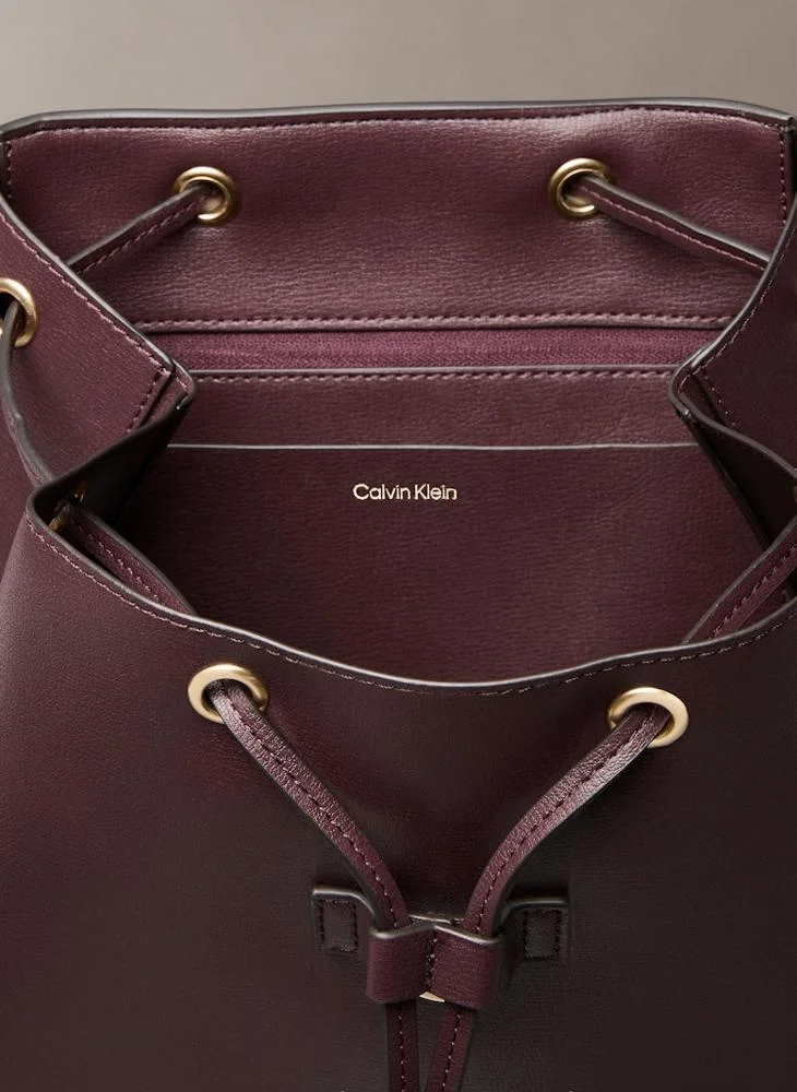 كالفن كلاين Logo Flap Foil Backpack