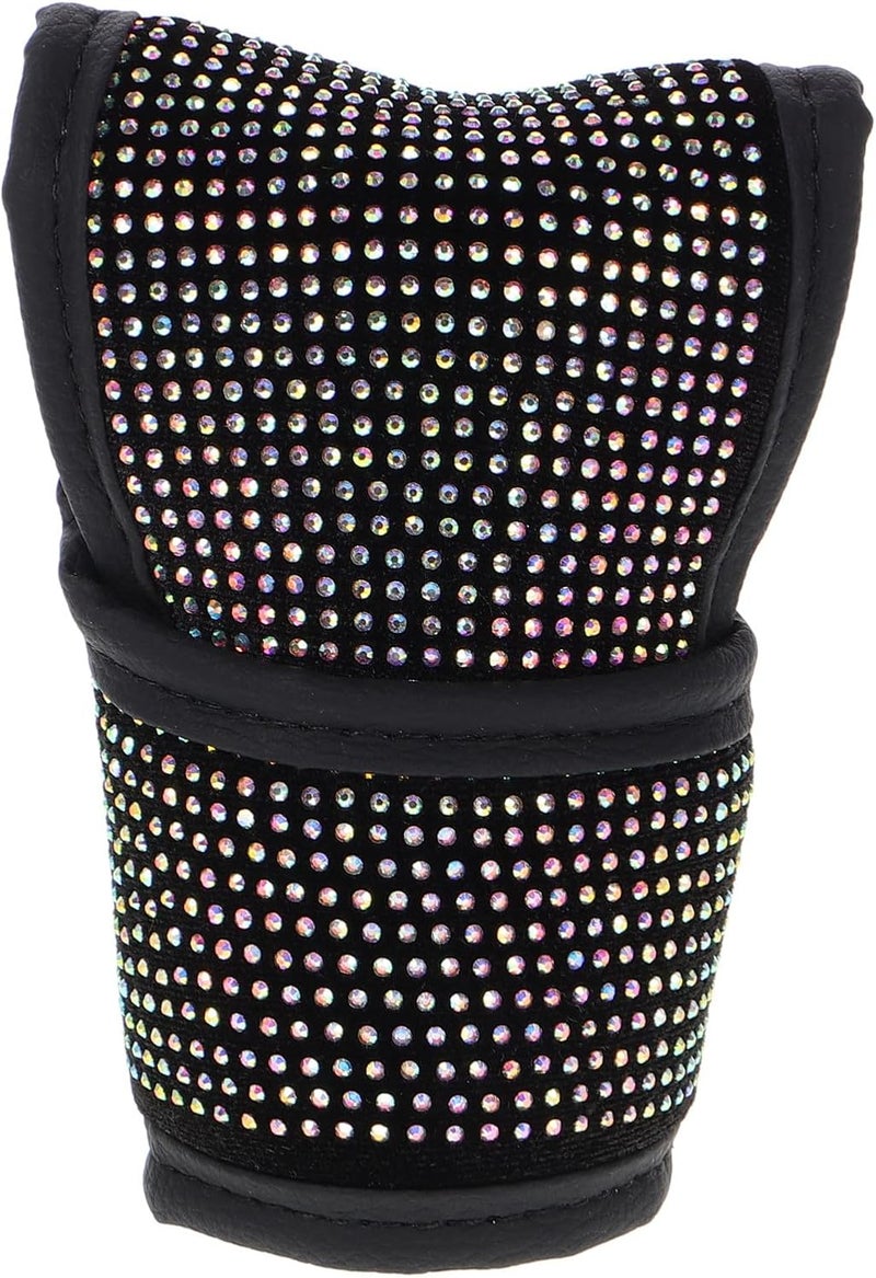 Kichvoe Sparkling Rhinestone Car Gear Shift Knob Cover Crystal Gear Lever Protector Universal Truck Interior Accessories for Auto Decoration - Image 1