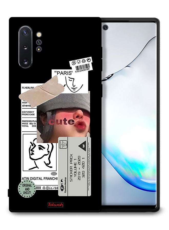 Tolwak Samsung Galaxy Note 10 Plus Protective Case Cover Cute Sticker - Image 1