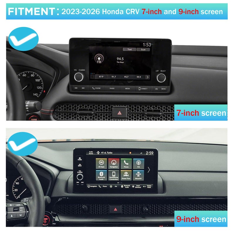 Carwiner 4PCS Center Console Organizer Compatible with 2023 2024 2025 2026 Honda CR-V EX-L/Sport-L Hybrid Accessories, Dash Organizer Tray Holder & Hidden Storage Box for Honda CRV with Coin - Image 3